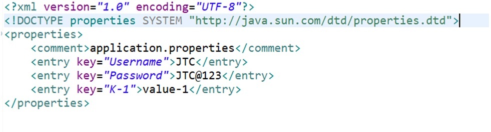 Java Properties - Manage Configuration Data in Key-Value Pairs